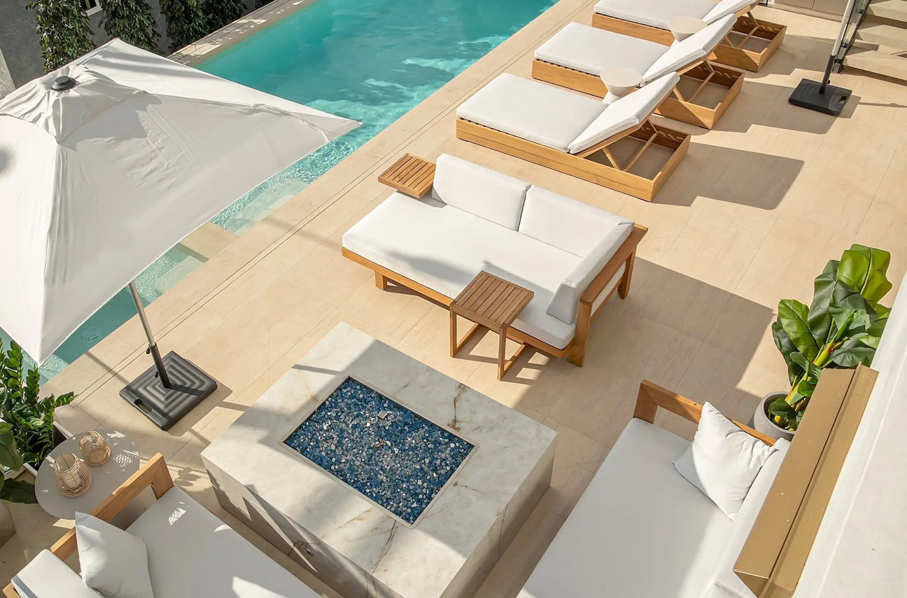 Lounge in the Sun with Glam Pool Chairs and Chaises