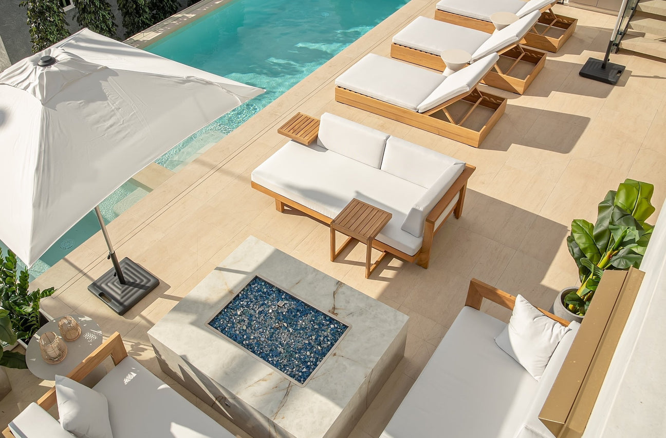 Lounge in the Sun: Glam Pool Chairs and Chaises