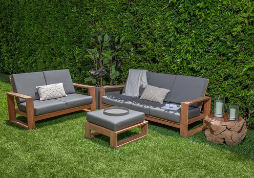 Custom Outdoor Upholstery with Neptune Fabrics Exclusively at Teak Warehouse