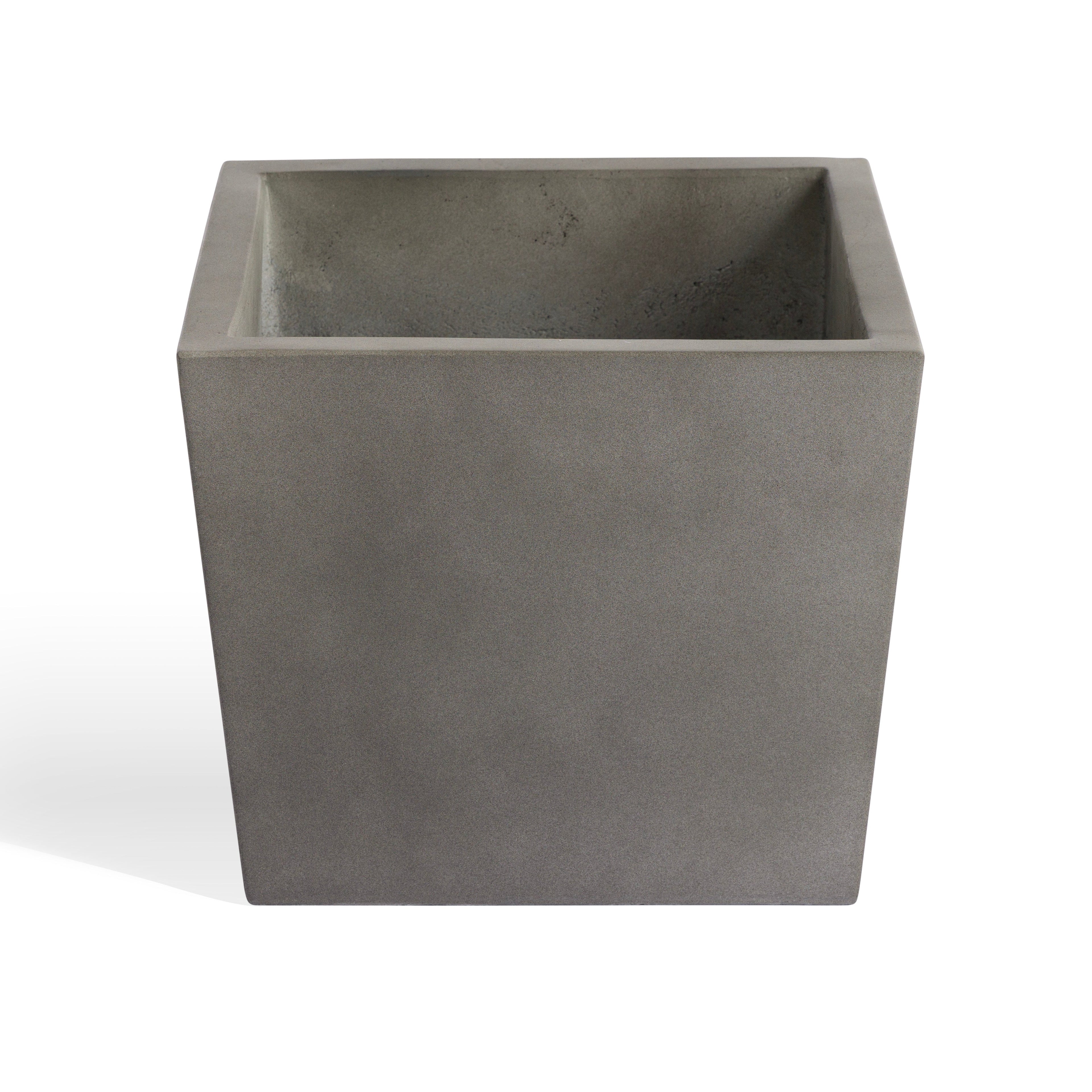 Blok Concrete Round Planters