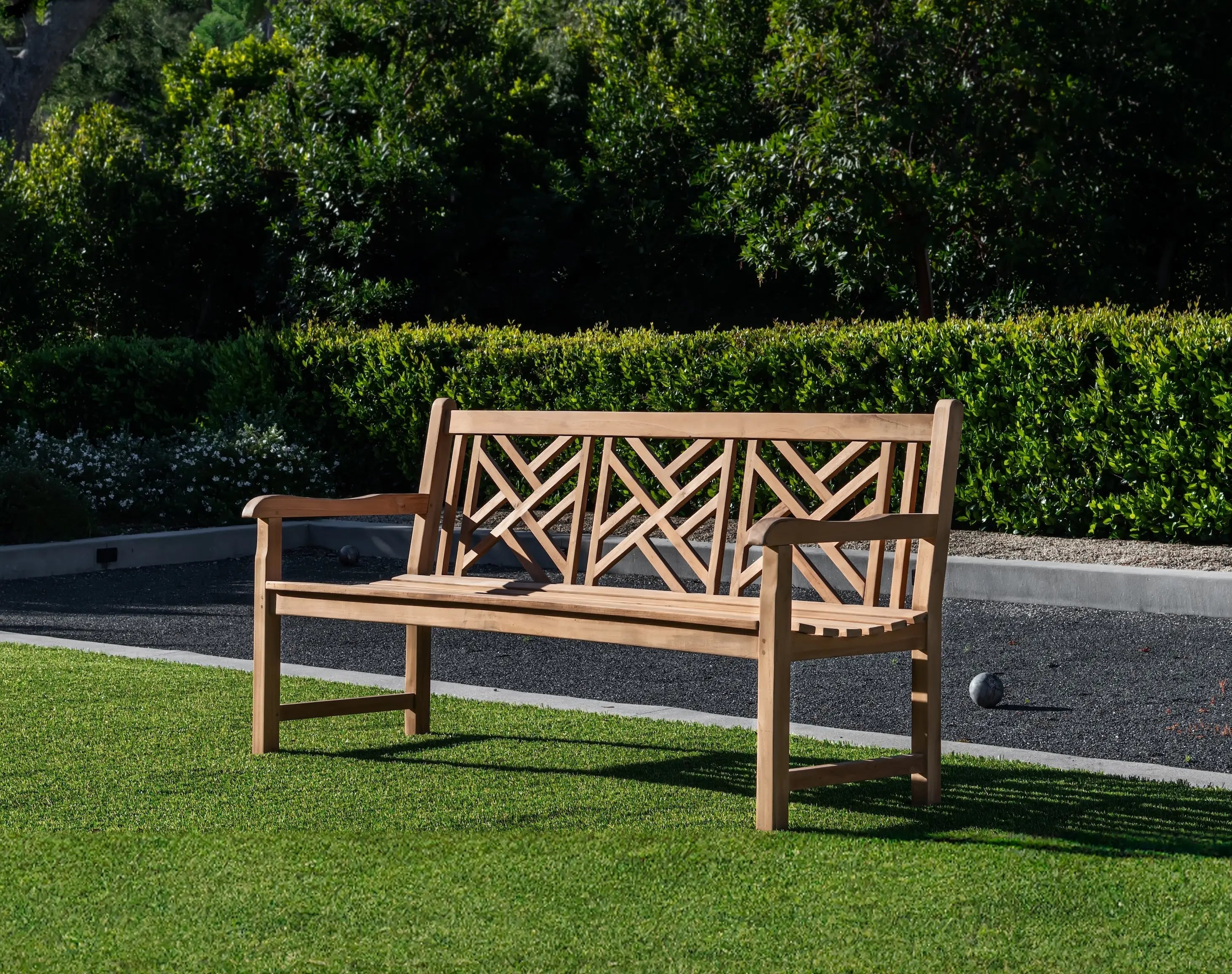 Outdoor Teak Benches