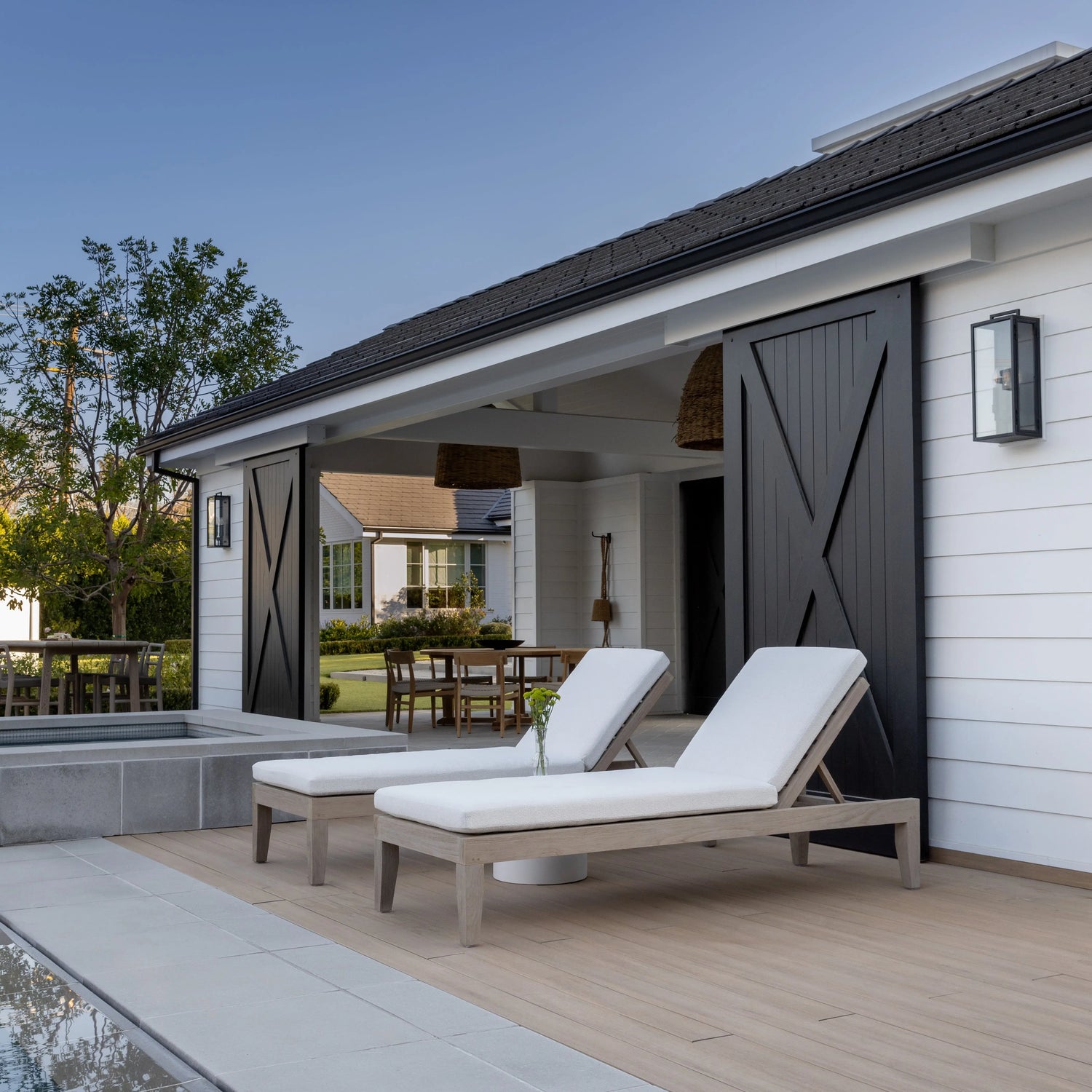 Weathered Teak Outdoor Furniture