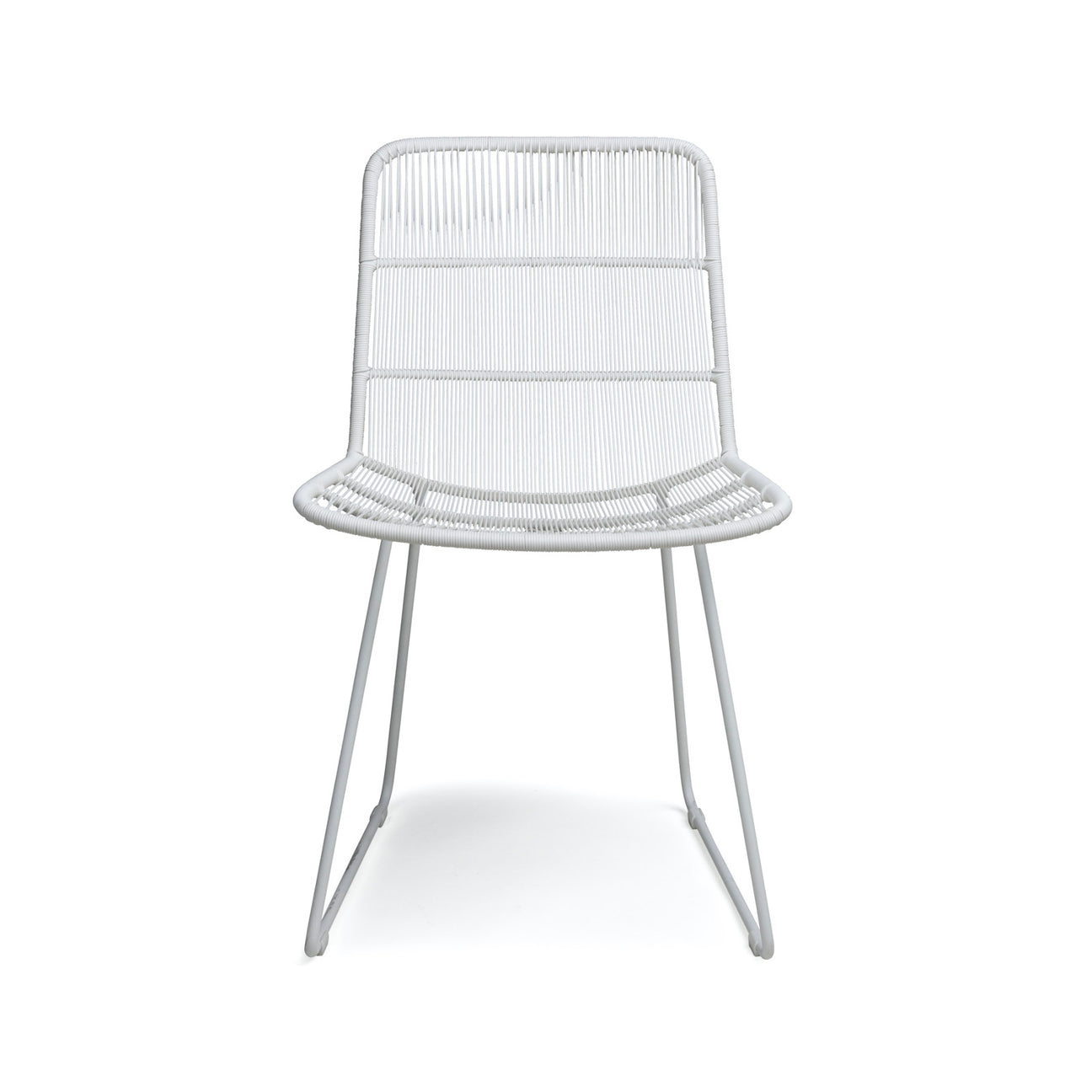 Nairobi Woven Dining Side Chair (White)