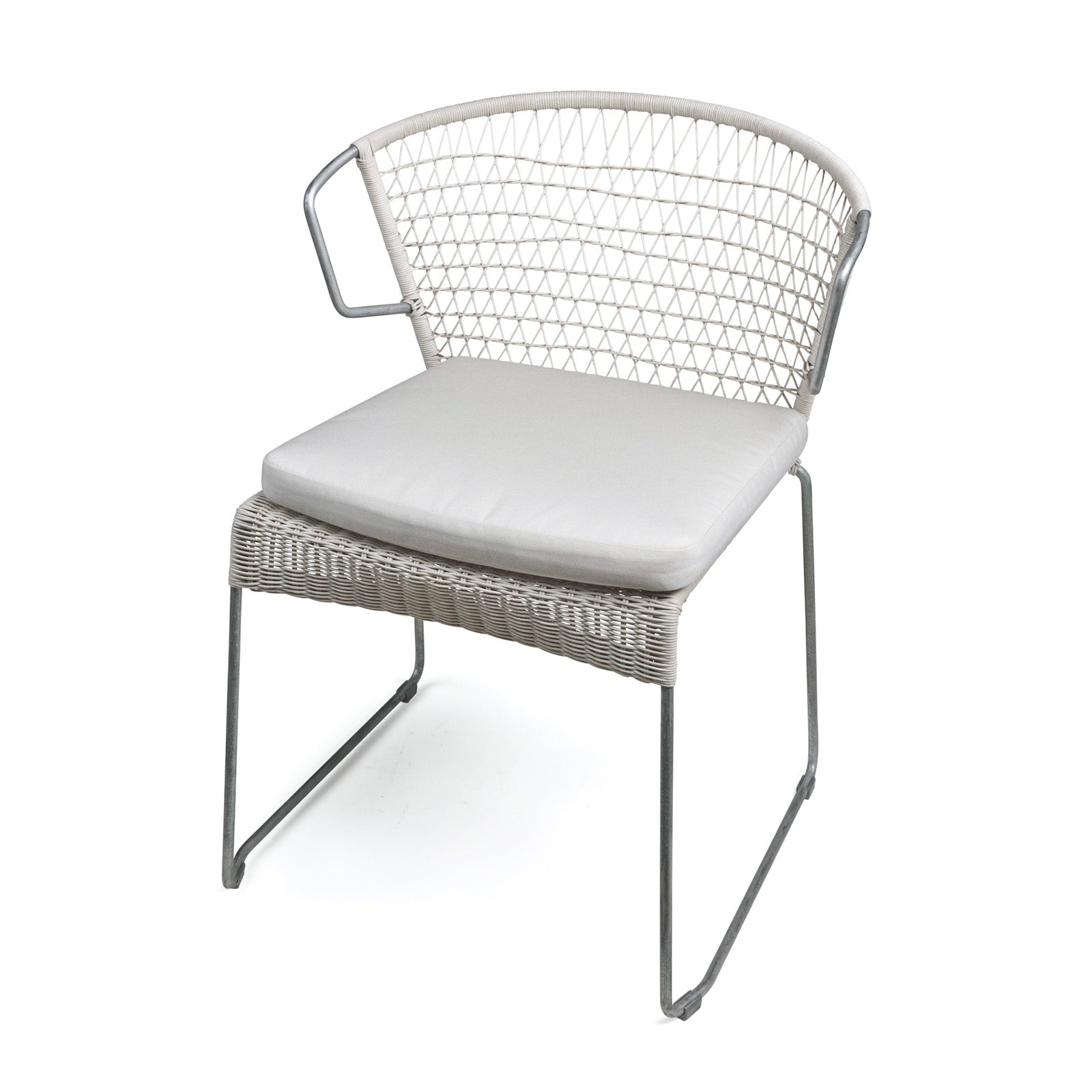 Sophia Modern Dining Chair (Chalk)