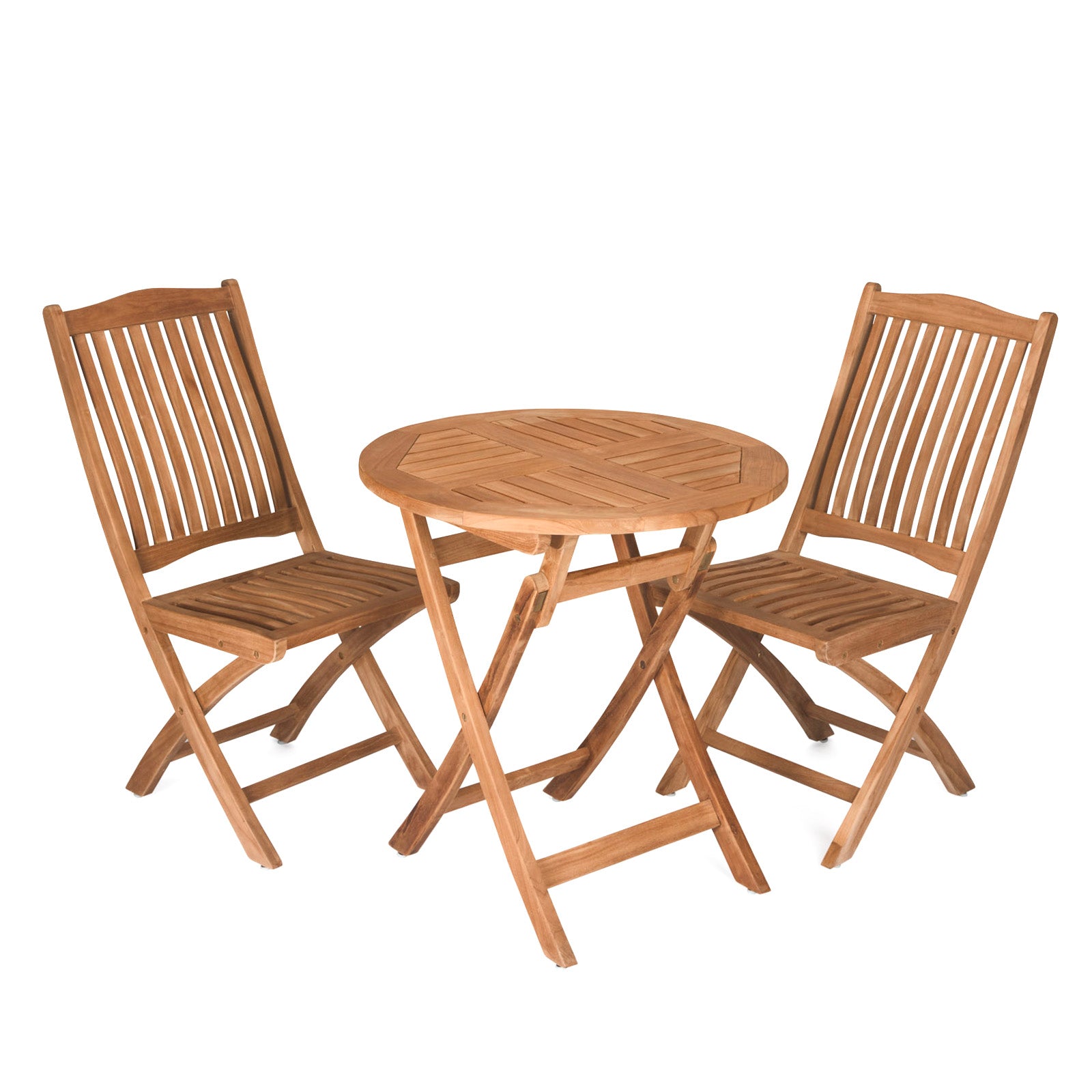 Harbour Teak Outdoor Folding Dining Side Chair