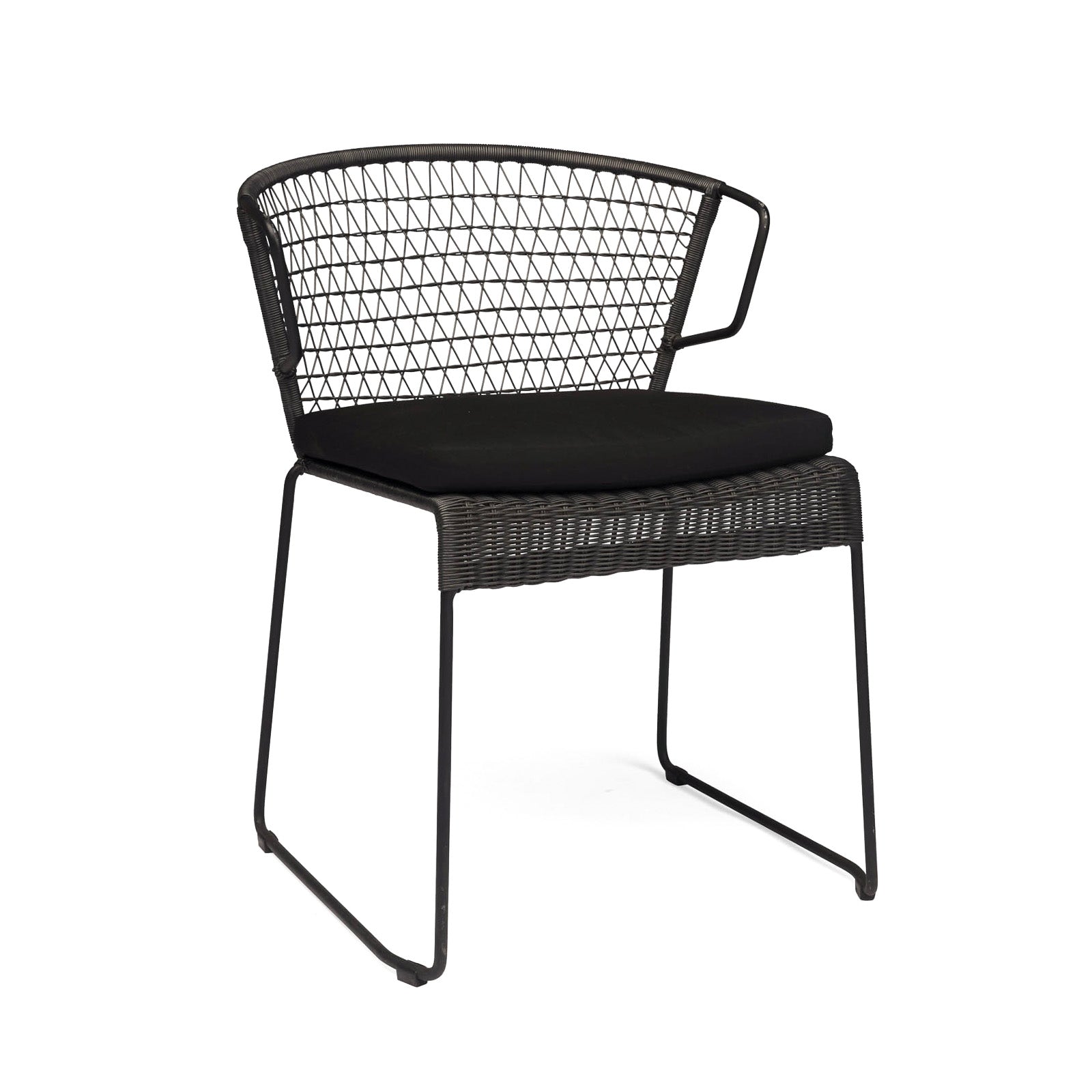 Sophia Modern Dining Chair (Black)