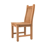 Wave Teak Dining Side Chair - Teak Warehouse