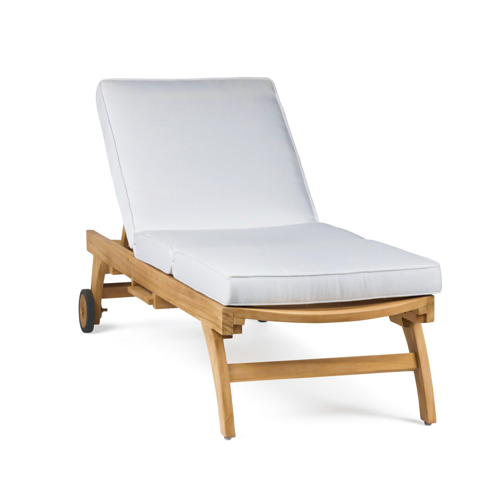 Maui Teak Outdoor Sun Lounger