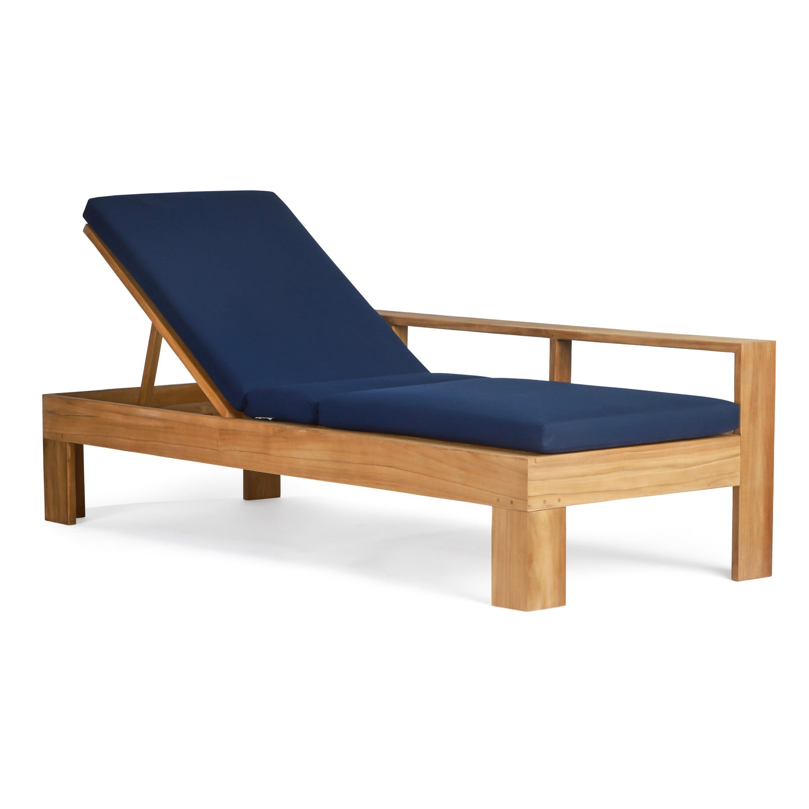 Havana Teak Outdoor Sun Lounger