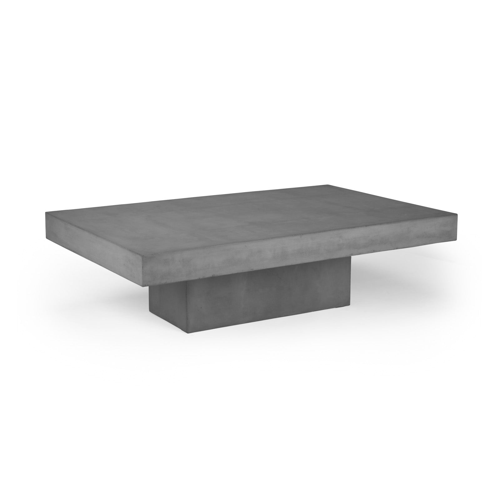 Blok Concrete Rectangle Coffee Table