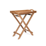 Teak Serving Tray (w/ Stand) Teak Warehouse