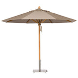 Santa Monica Octagonal Umbrella 11' Teak Warehouse