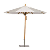 Santa Monica Octagonal Umbrella 9' Teak Warehouse