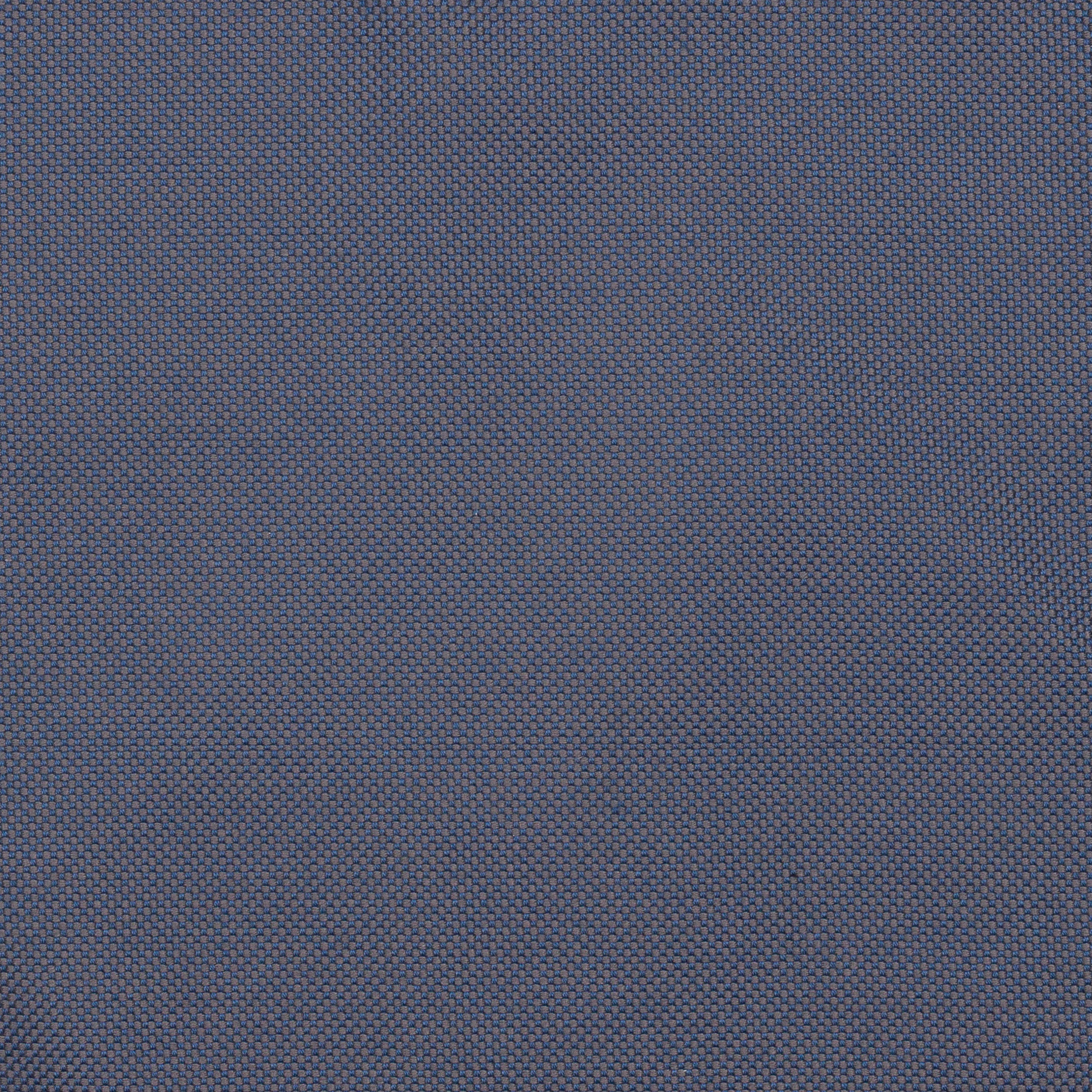 A fabric surface displays a repetitive hexagonal pattern, creating a textured appearance. This dark blue material conveys a sense of durability and uniformity, suitable for various textile applications.