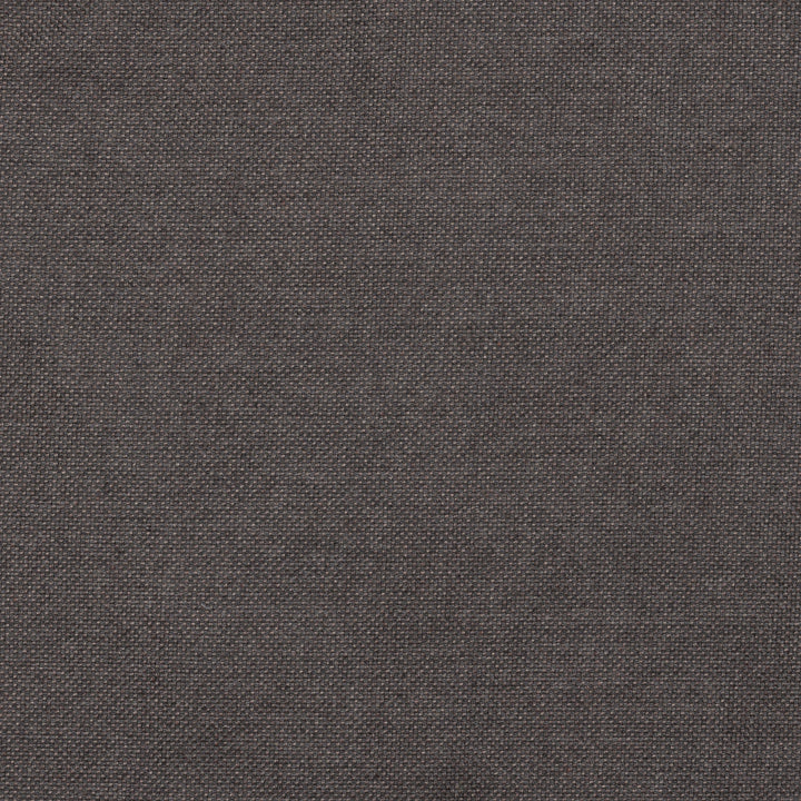 Dark gray fabric with a textured, woven pattern fills the entire frame, suggesting a close-up view of textile material, possibly for upholstery or clothing, without additional context or objects.