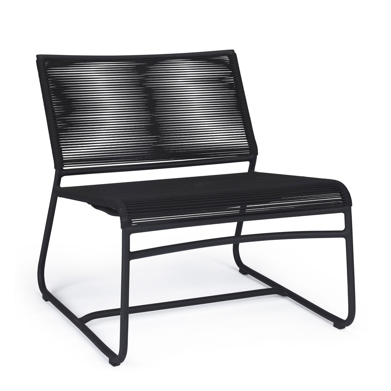 Komodo Outdoor Relaxing Chair (Black)