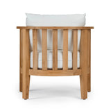 Marine Teak Outdoor Relaxing Tub Chair - Teak Warehouse