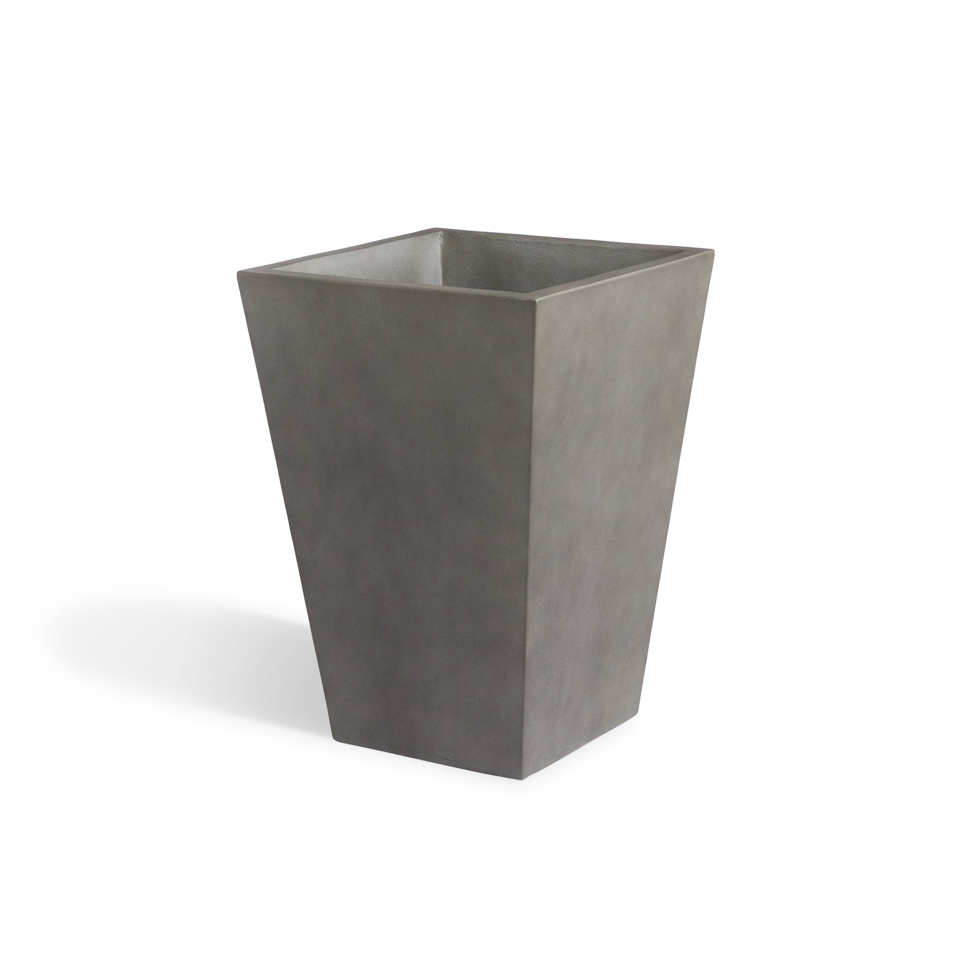 Flora Tapered Polished Concrete Planter (Small)