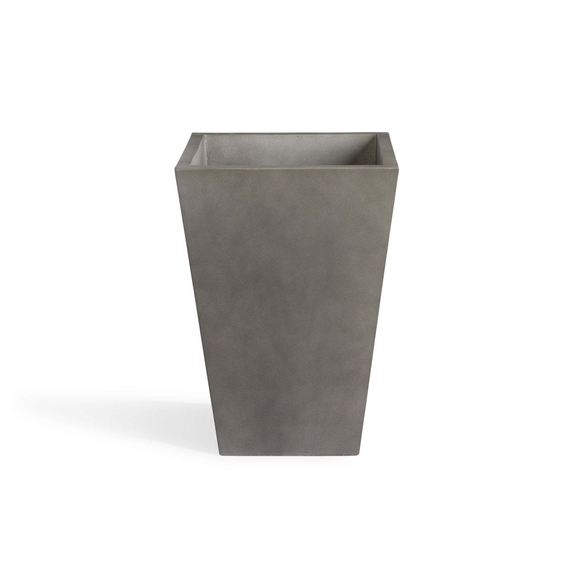 Flora Tapered Polished Concrete Planter (Small)