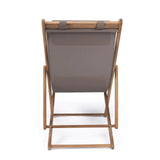 Sling Teak Outdoor Relaxing Chair - Teak Warehouse