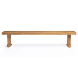  A-Grade Teak Dining Bench Durable Outdoor Patio Seating