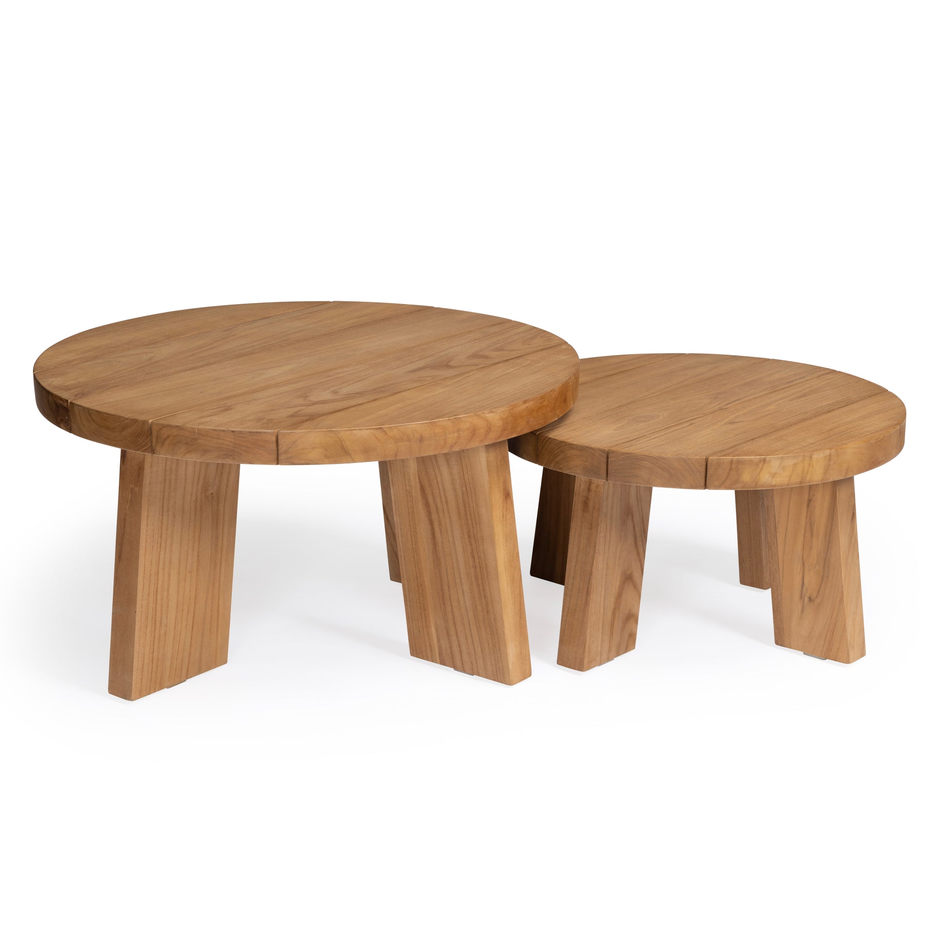 Oxford Teak Outdoor Round Coffee Table 31"