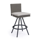 Loop Counter Height Stool (Stone) Teak Warehouse