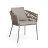 Beverly Hills Rope Outdoor Dining Chair (Stone) Teak Warehouse
