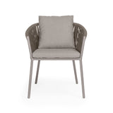Beverly Hills Rope Outdoor Dining Chair (Stone) Teak Warehouse