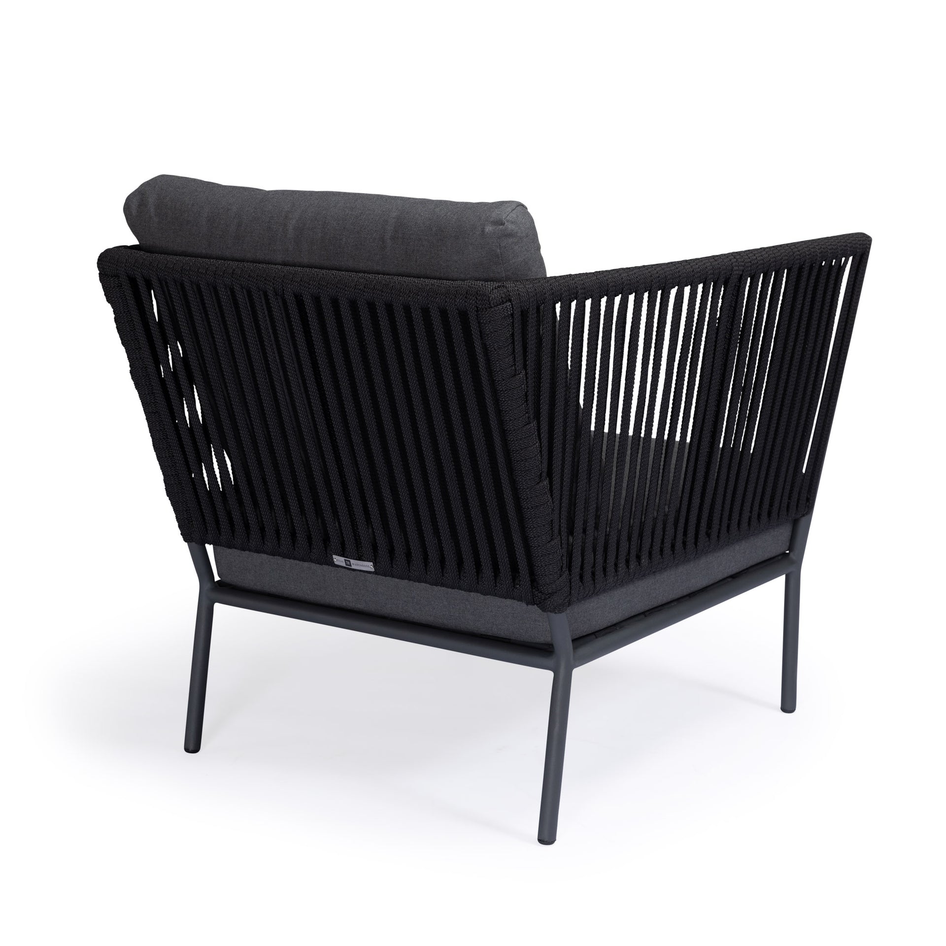 Beverly Hills Rope Outdoor Relaxing Chair (Graphite)