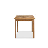 Classic Teak Outdoor Rectangle Dining Table (Fixed) - Teak Warehouse