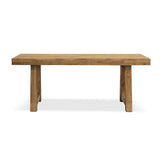 Hunter Reclaimed Teak Outdoor Dining Table 118" - Teak Warehouse