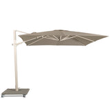 Big Sur Cantilever Umbrella (Taupe Canopy, Linen Frame) - Teak Warehouse