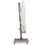 Big Sur Cantilever Umbrella (Natural Canopy, Anthracite Frame) - Teak Warehouse