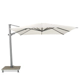 Big Sur Cantilever Umbrella (Natural Canopy, Anthracite Frame) - Teak Warehouse