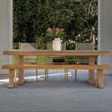  A-Grade Teak Dining Bench Durable Outdoor Patio Seating