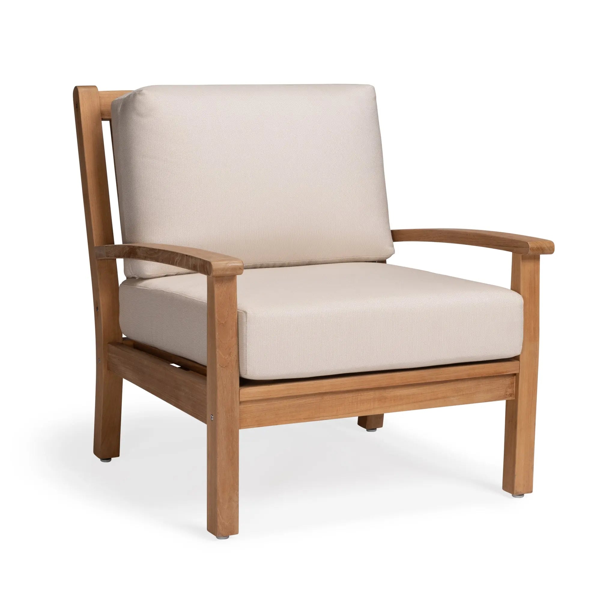 Teak Warehouse Naples Teak Club Chair - Thumbnail 3