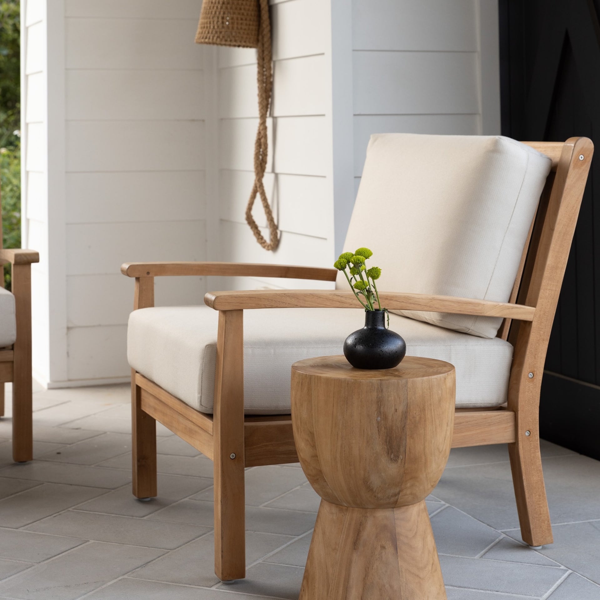 Naples Teak Outdoor Club Chair