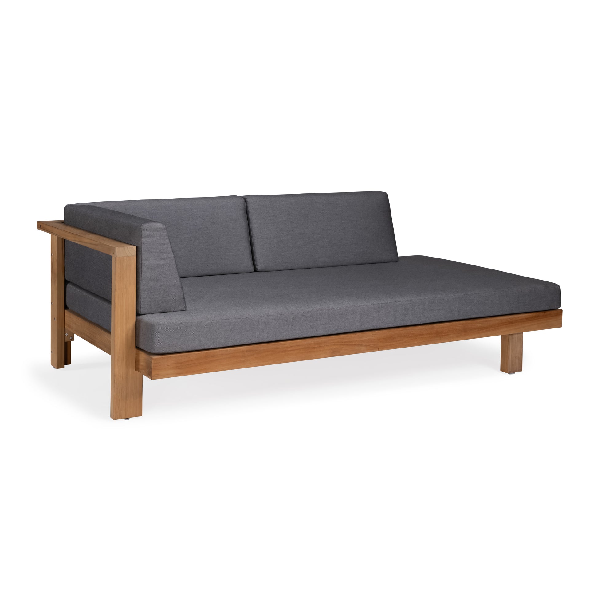 Cabo Teak Outdoor Daybed (Right)