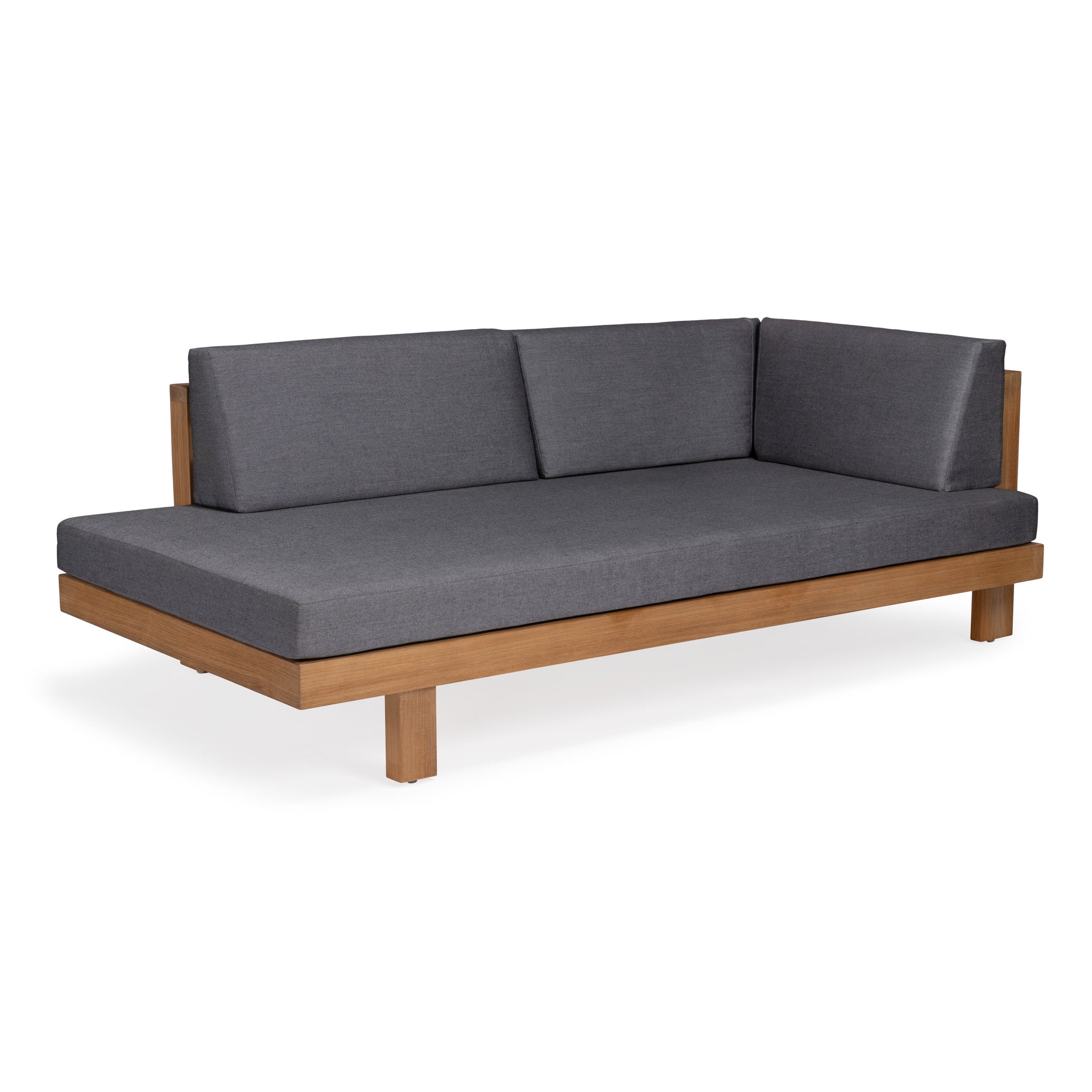 Cabo Teak Outdoor Daybed (Left)