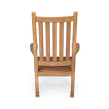 Classic Teak Outdoor Rocking Chair - Teak Warehouse