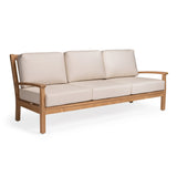 Naples Teak Outdoor Sofa - Teak Warehouse