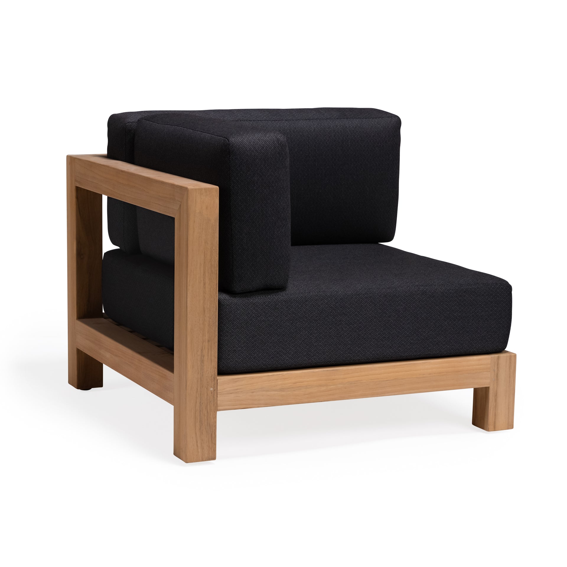 Ibiza Teak Outdoor Sectional Corner Chair