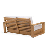 Kuba Teak Outdoor Loveseat Teak Warehouse