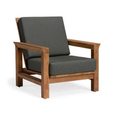Monterey Teak Outdoor Club Chair - Teak Warehouse