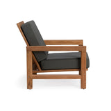 Monterey Teak Outdoor Club Chair - Teak Warehouse