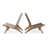 Tokio Teak Outdoor Relaxing Chair (Cream) - Teak Warehouse