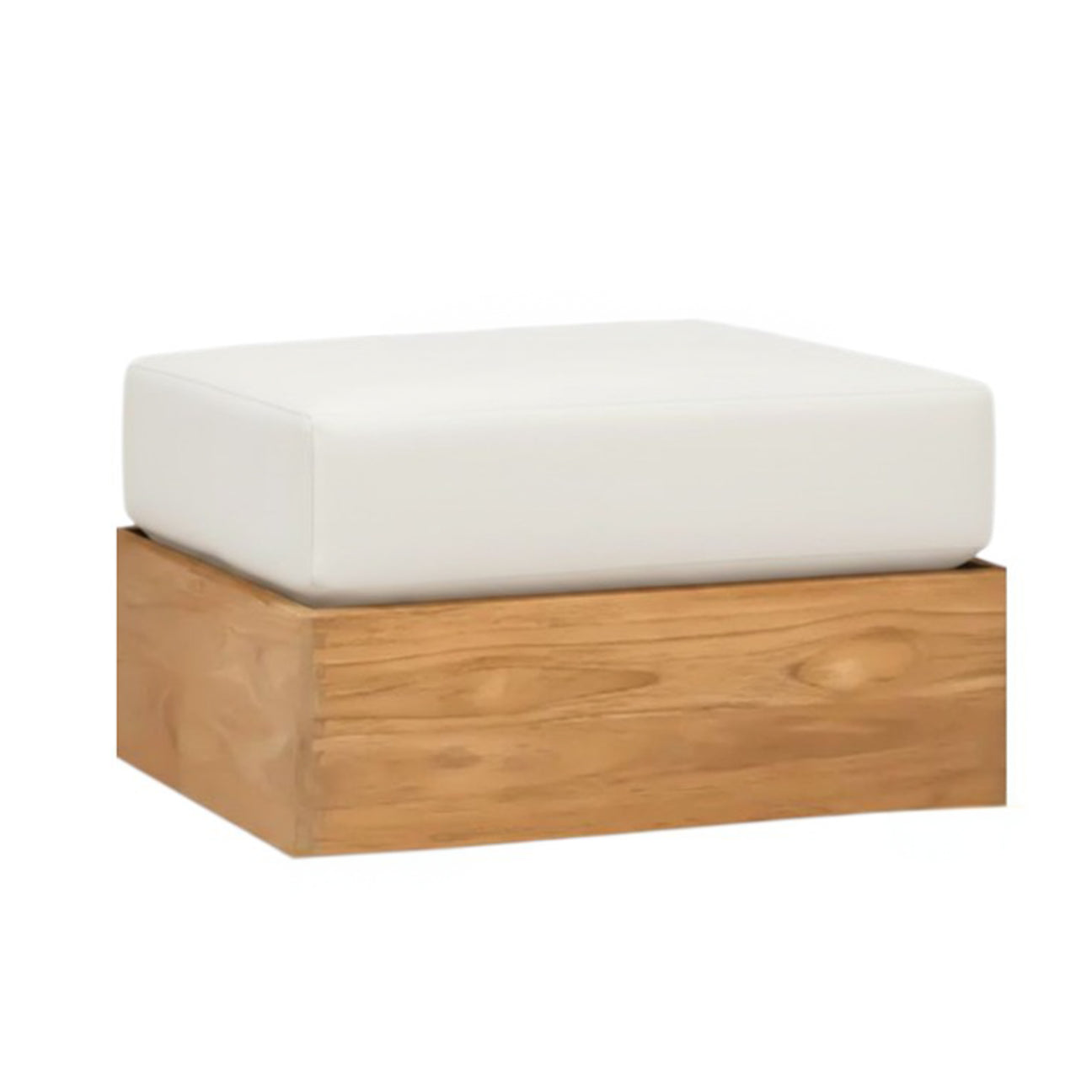 Kuba Teak Outdoor Ottoman