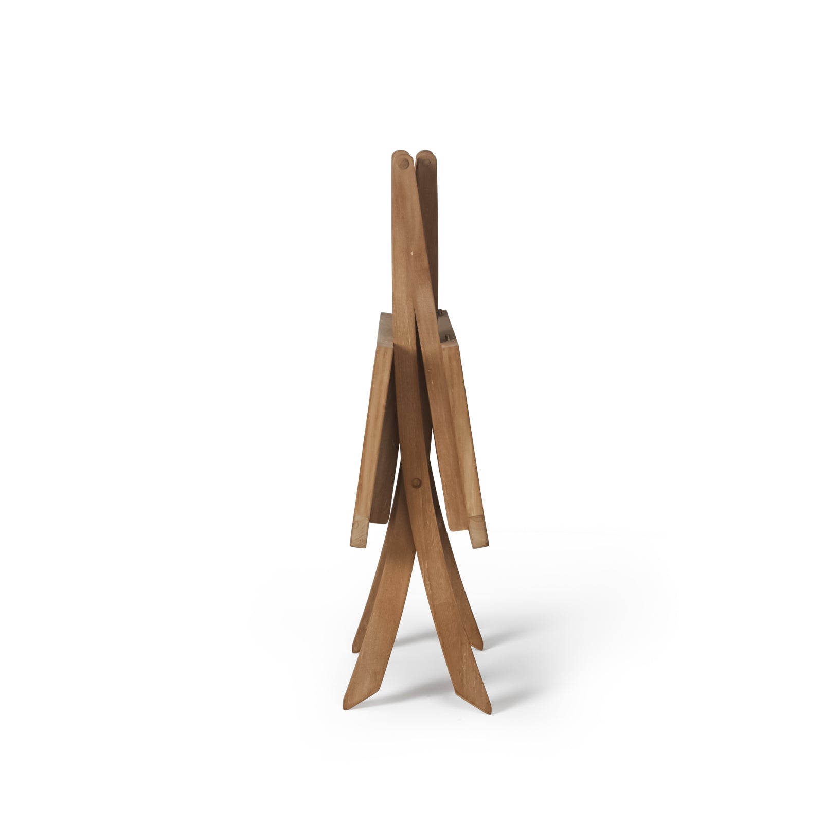 Square Teak Folding Bag Table (Dining)