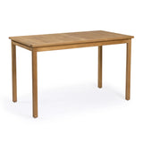 Classic teak wood outdoor counter height table
